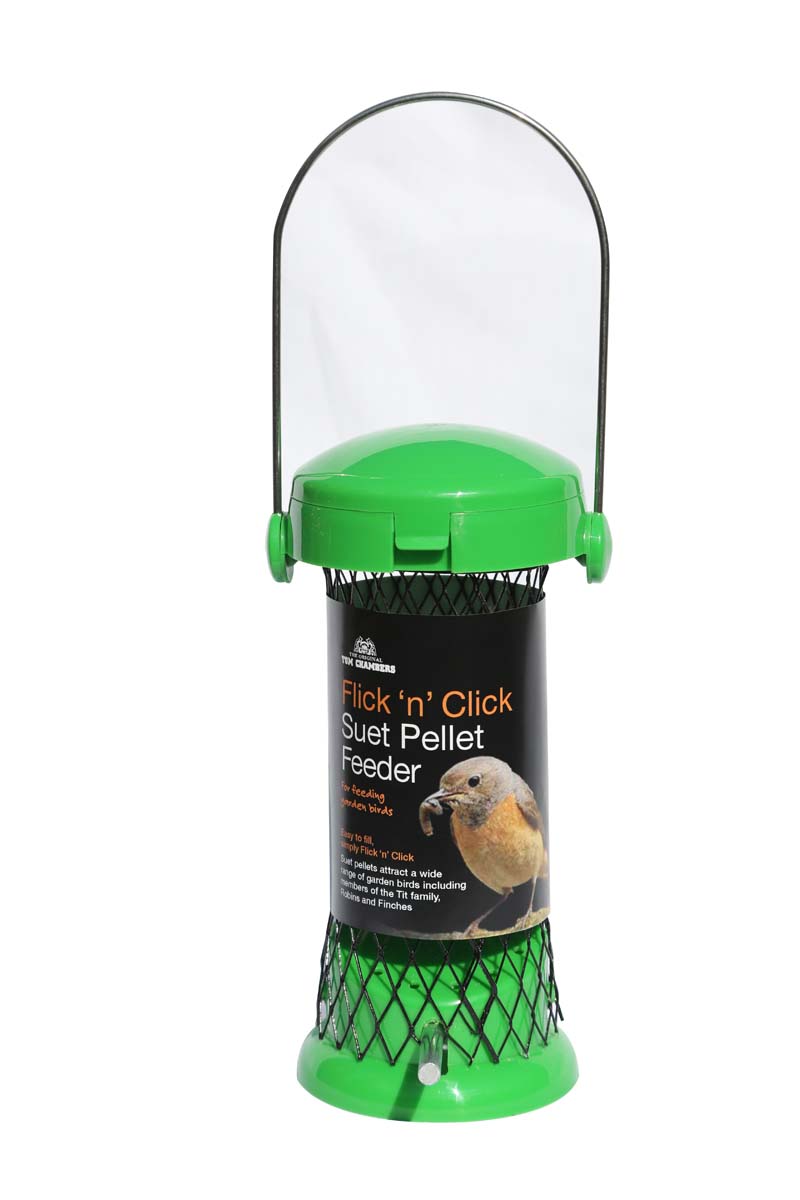 Tom Chambers Flick 'n' Click Suet Pellet Feeder CS046