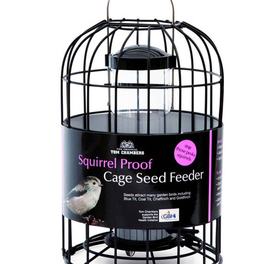 Tom Chambers Squirrel Proof/Cage Seed Feeder SQ005