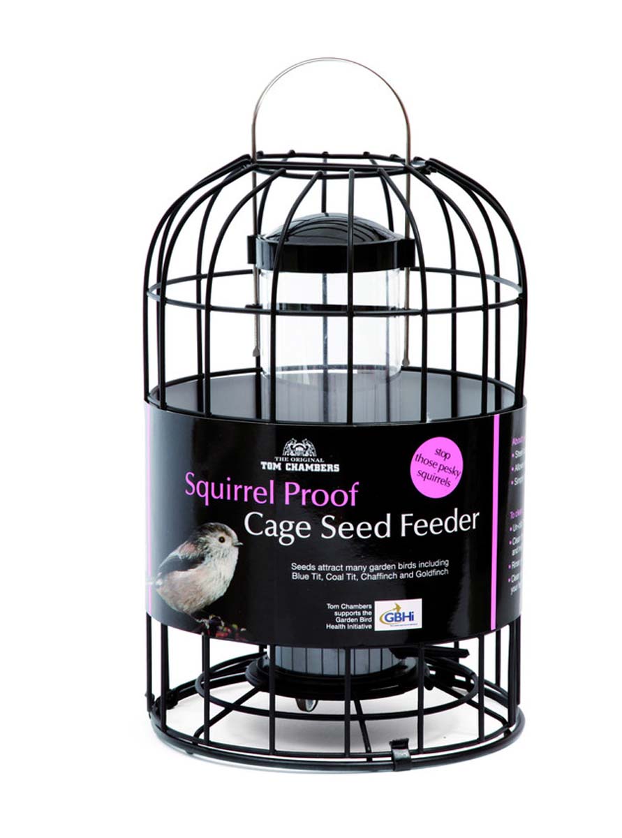 Tom Chambers Squirrel Proof/Cage Seed Feeder SQ005