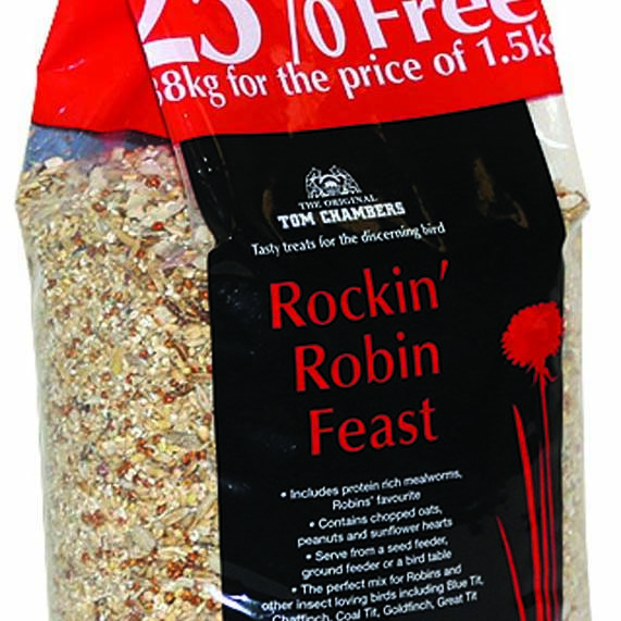 Tom Chambers Rockin' Robin feast 1.5kg + 25%