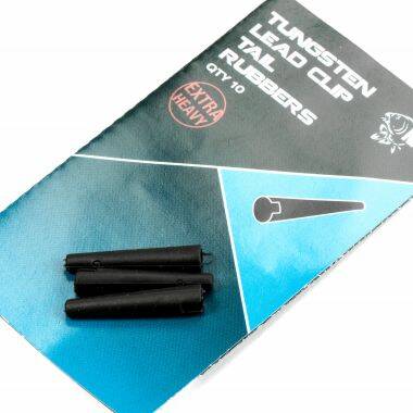 Nash Tungsten Lead Clip Tail Rubbers 10pk