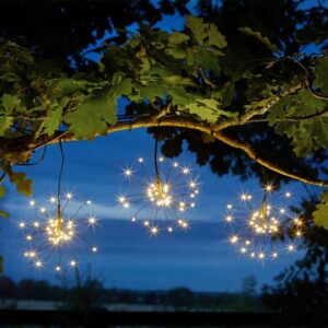 Smart Garden Triple Starburst Solar String Lights