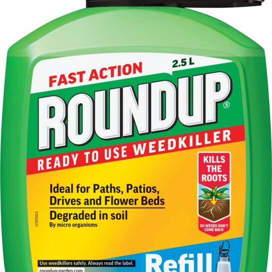 Roundup Fast Action Pump N Go Weedkiller 2.5L 