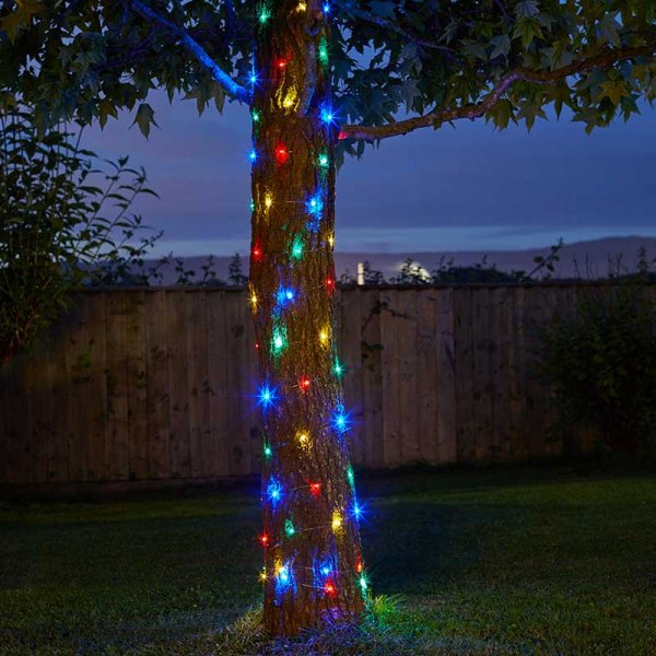 Smart Garden Firefly String Lights - 100 Multi Coloured LEDs