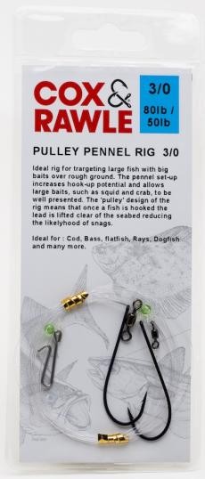 Cox And Rawle Pulley Rig Size 3/0 