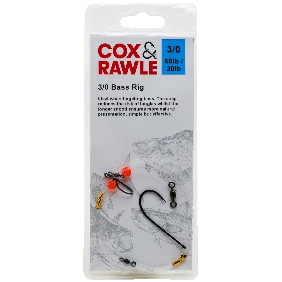 Cox And Rawle Bass Rig Size 4/0