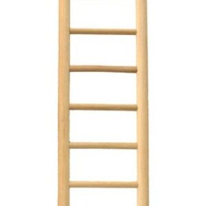 Beaks 9 Step Wooden Bird Cage Ladder