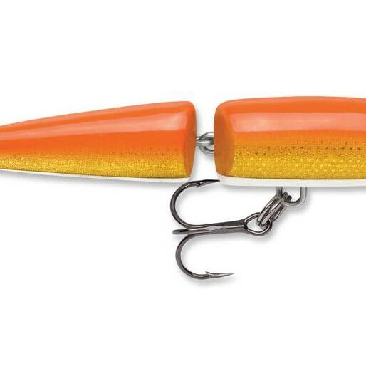 Rapala Jointed Floating 7cm - Gold Fluorescent Red