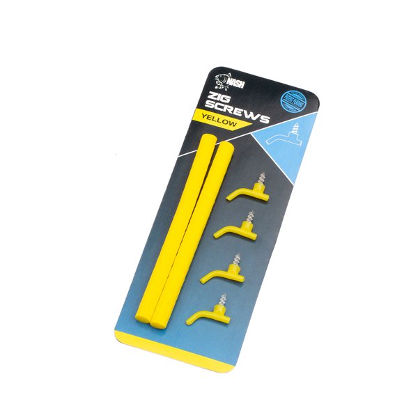 Nash Zig Screws - Yellow