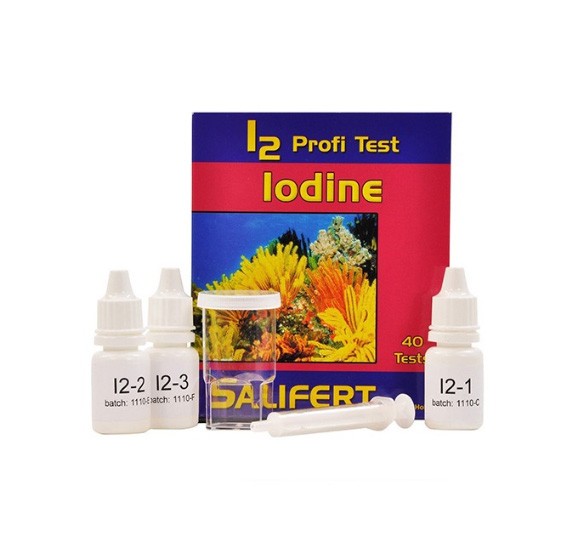 Salifert Profi Test - I2  Iodine (Saltwater Only) 40 Tests
