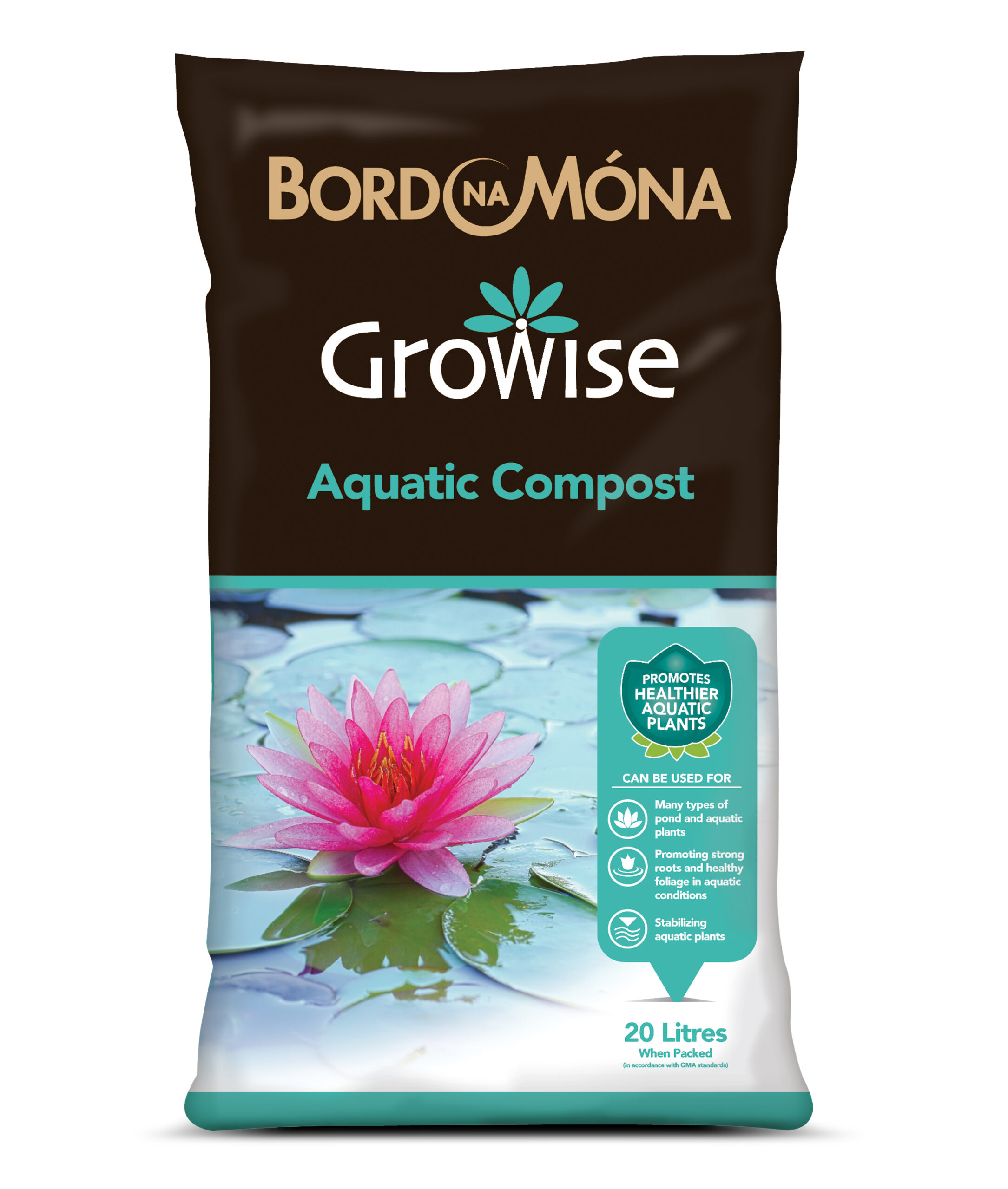 Bordnamona Growise Aquatic Compost 20L