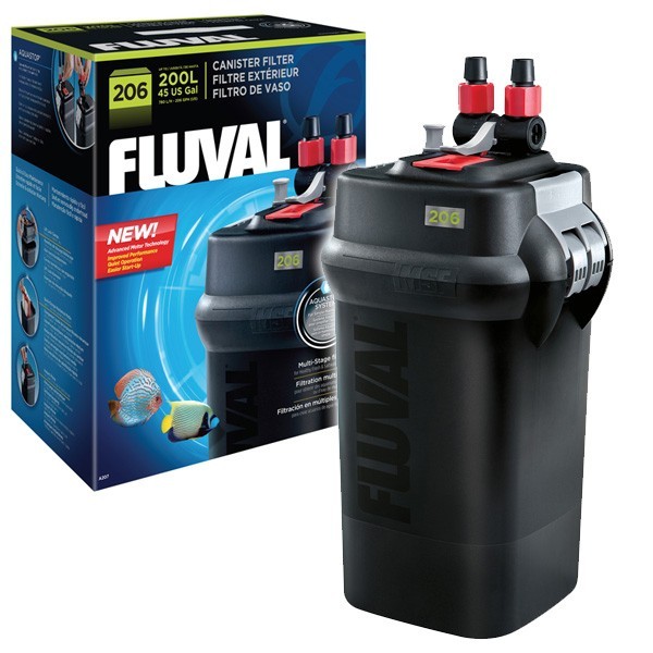 Fluval 206 External Power Aquarium Filter 