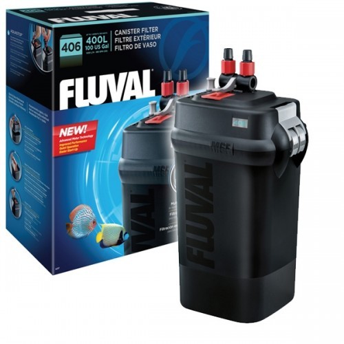 Fluval 406 External Power Aquarium Filter 