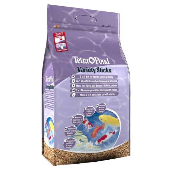 Tetra Pond Variety Sticks 25L 4100G