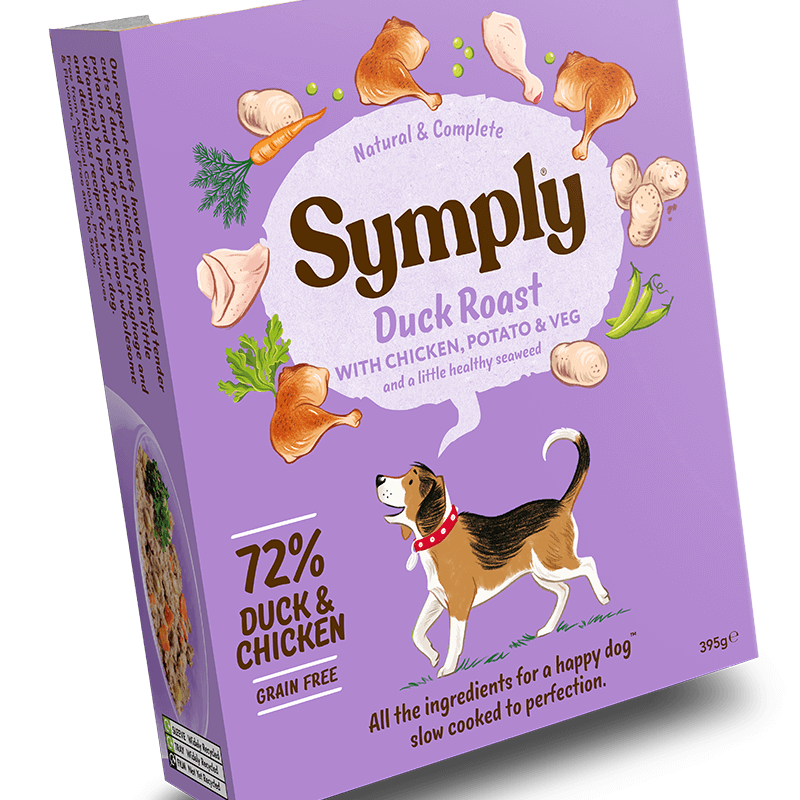 Symply Tray Adult Grain Free - Duck Roast 395g