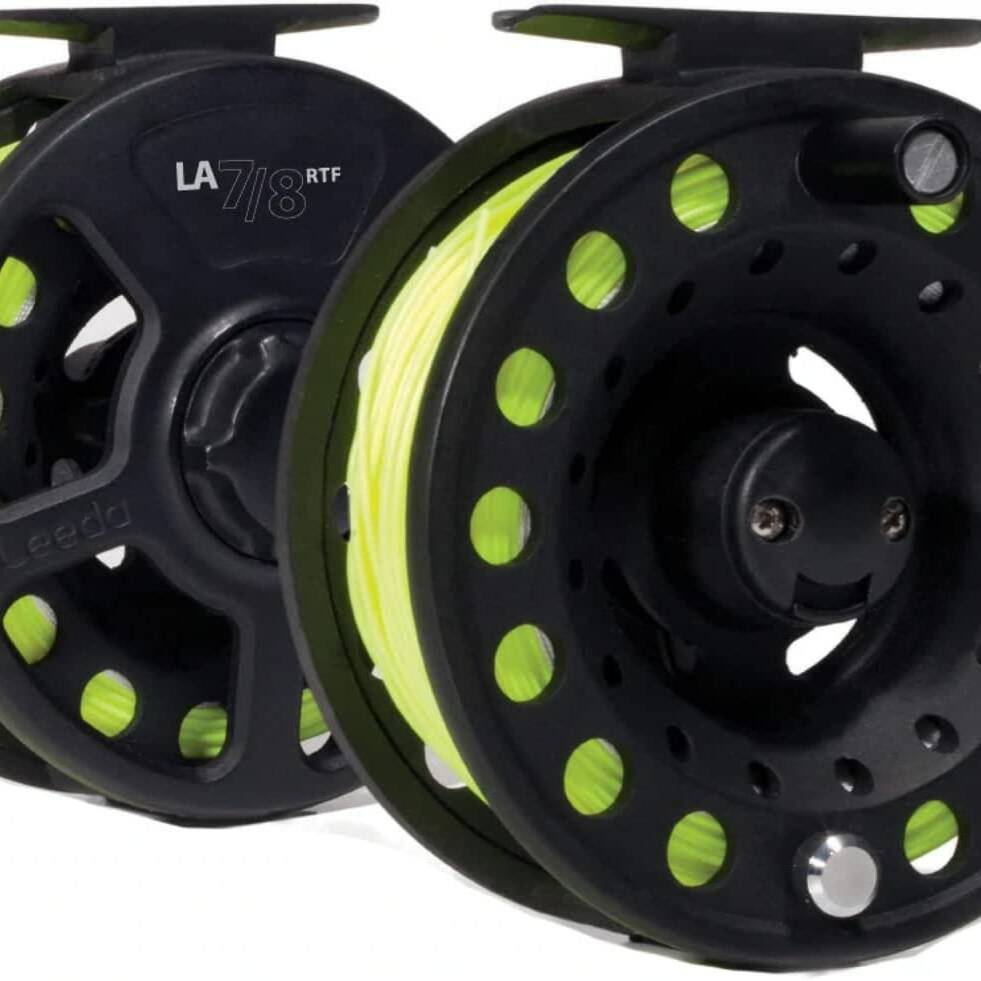 Leeda RTF Pre-Loaded  Fly Reel #7/8 