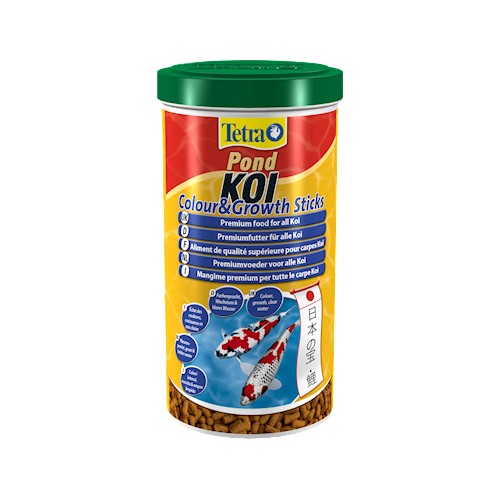 Tetra Pond Koi Sticks Colour & Growth 1L 270G