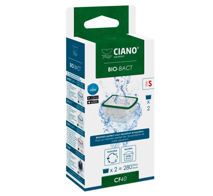 Ciano Bio-Bact Cartidge Small CF40 x2