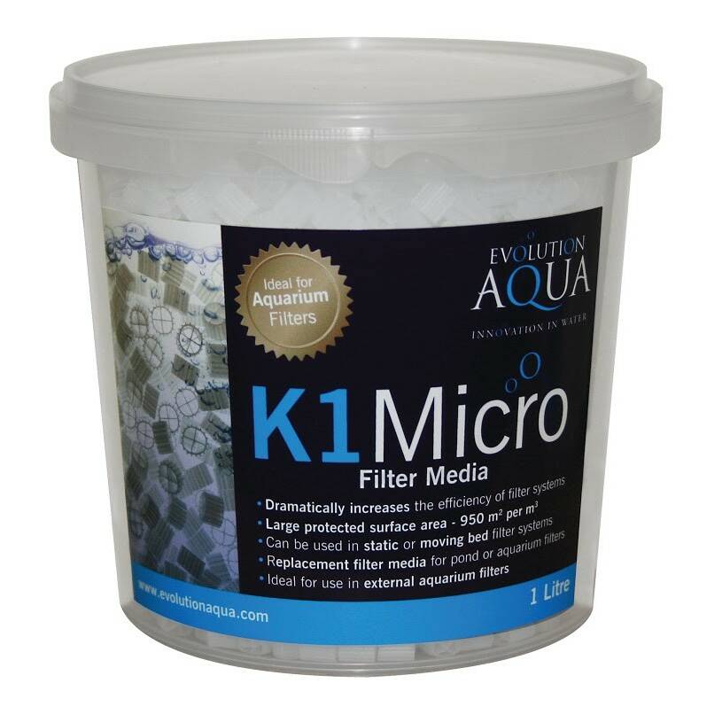 Evolution Aqua K1 Micro Media - 1 Litre
