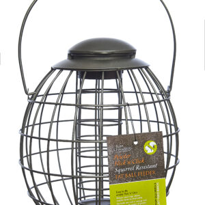 Tom chambers Pewter Flick 'n' Click Squirrel Resistant Fat Ball Feeder