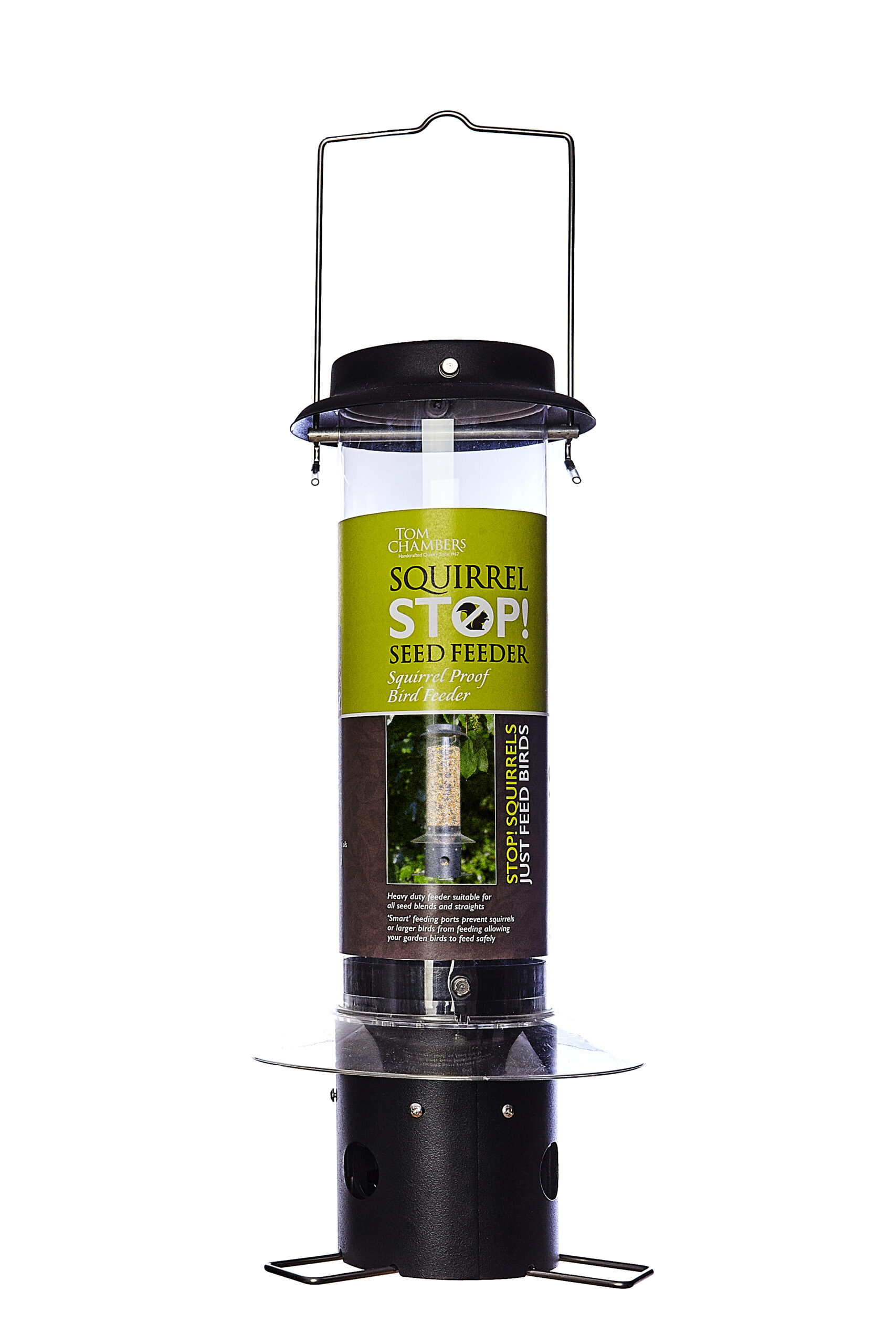 Tom chambers Squirrel Stop Seed Feeder