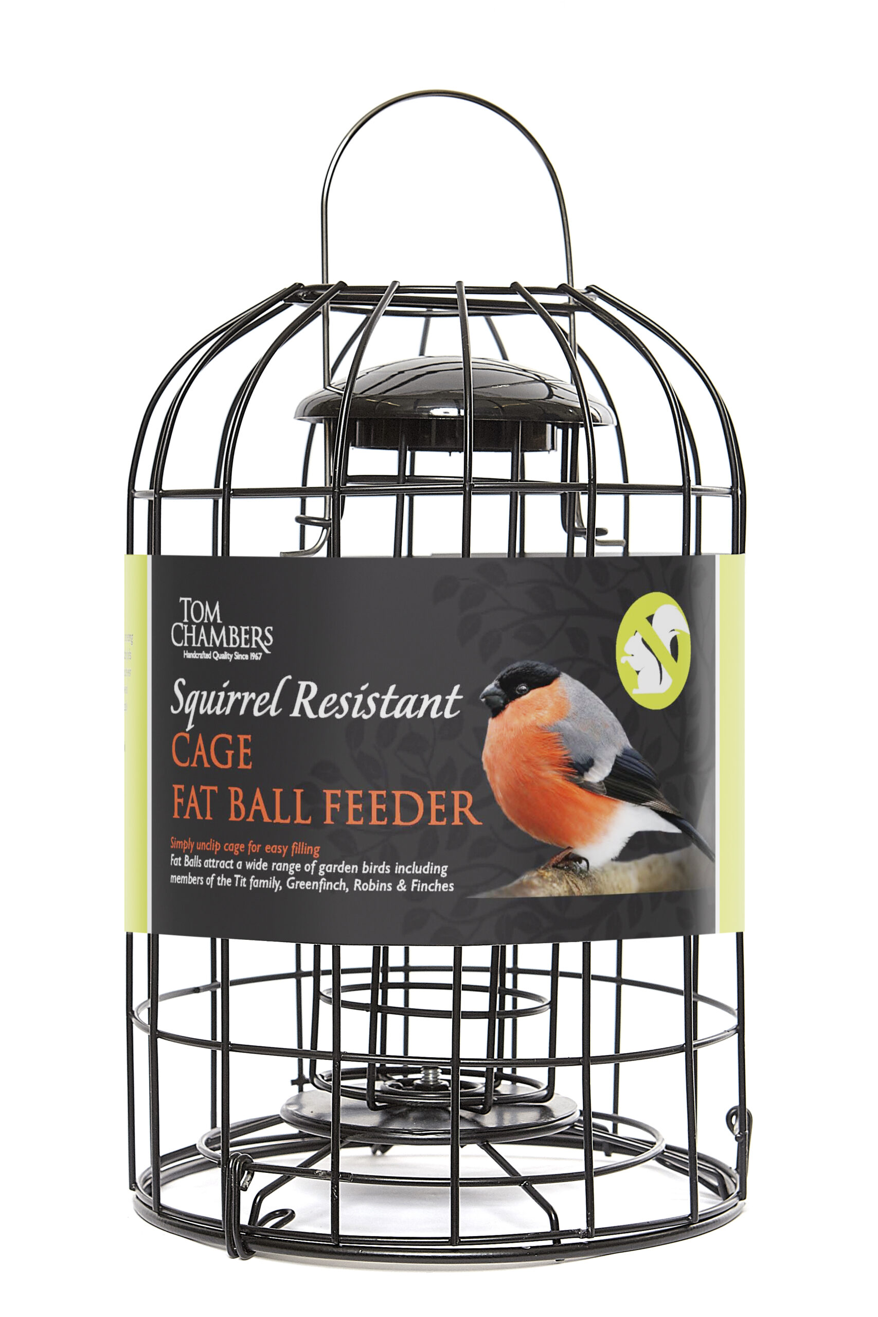 Tom chambers Squirrel Proof/Cage Fat Ball Feeder