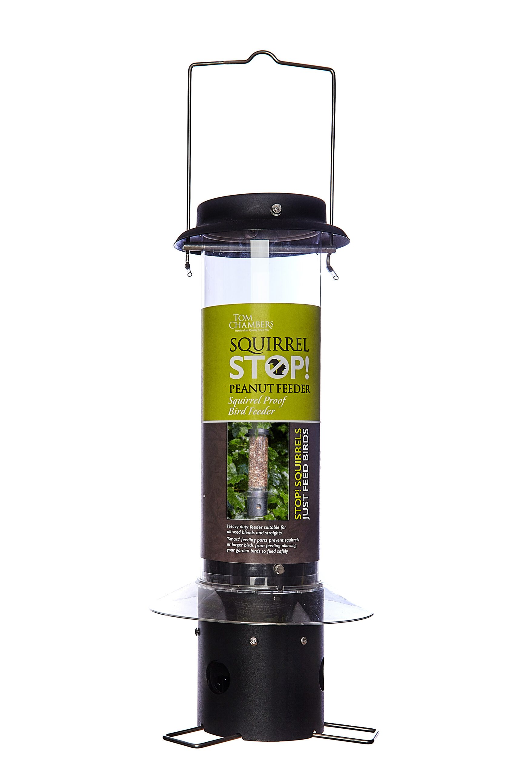 Tom chambers Squirrel Stop Peanut Feeder
