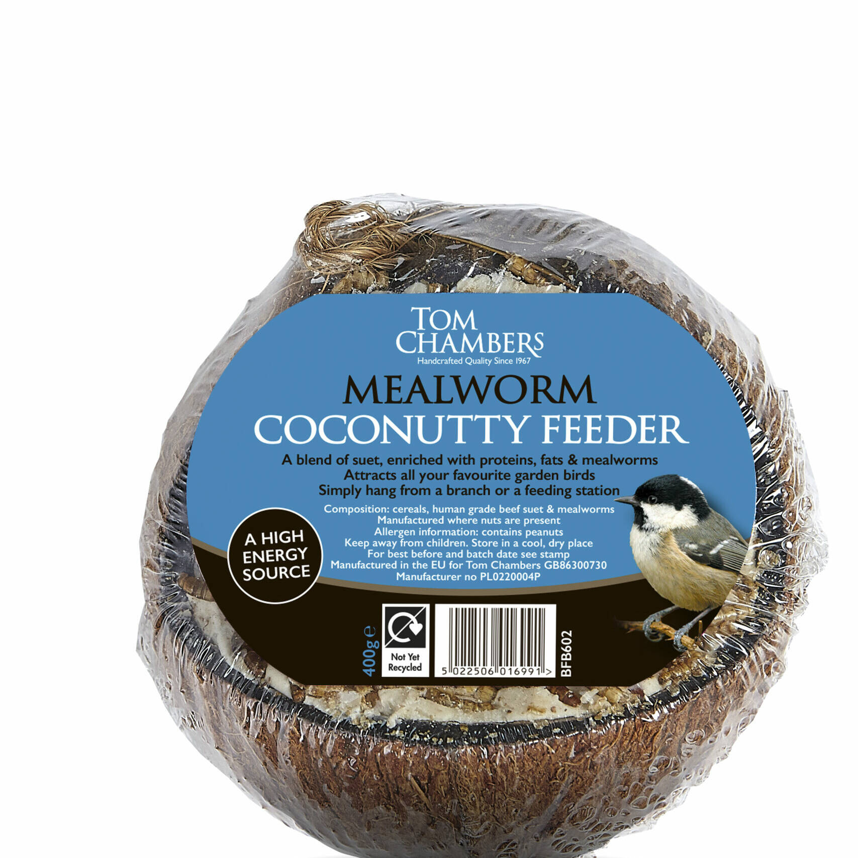 Tom chambers Coconut - Whole - Mealworm