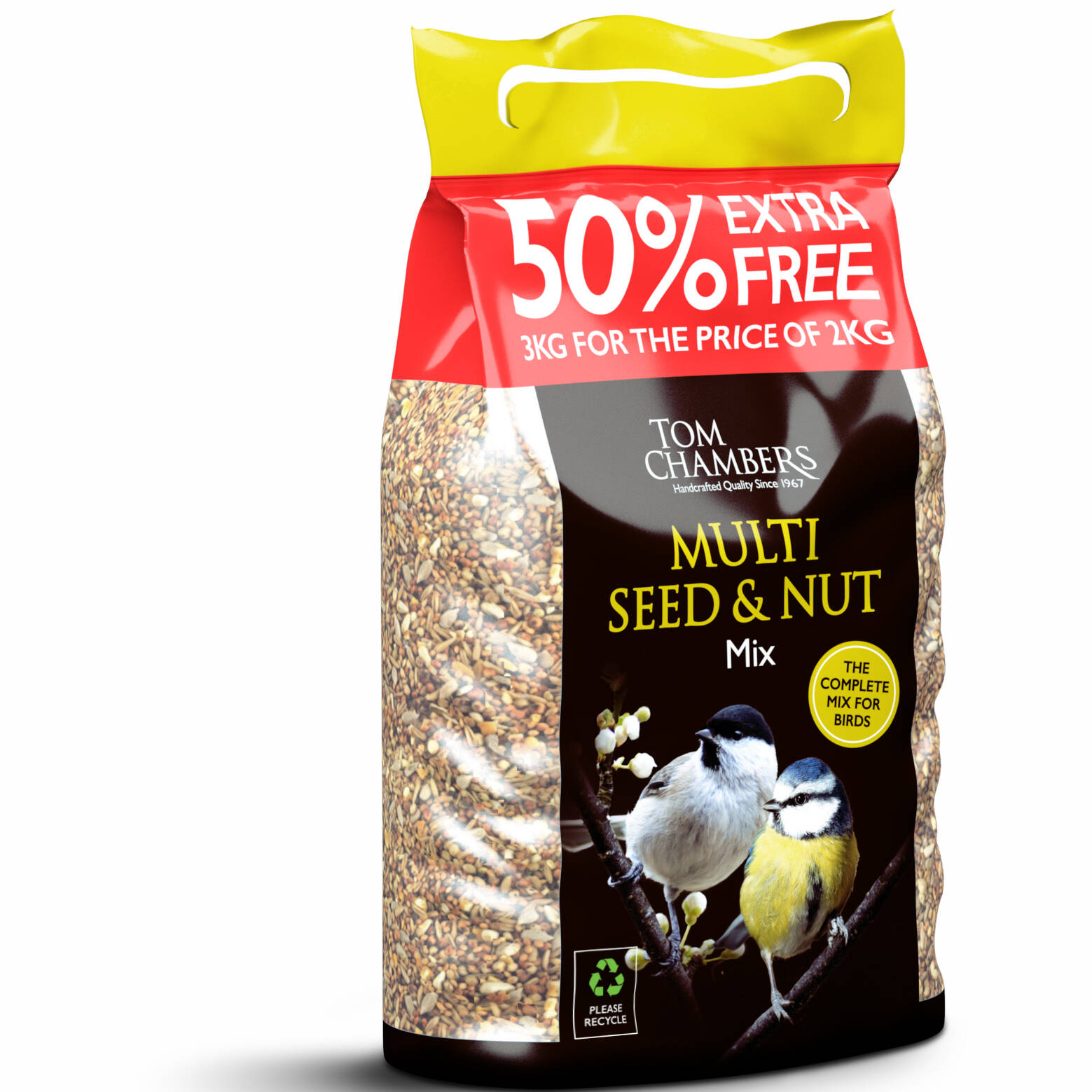 Tom chambers Multi Seed & Nut Mix - 50% FOC - 3kg
