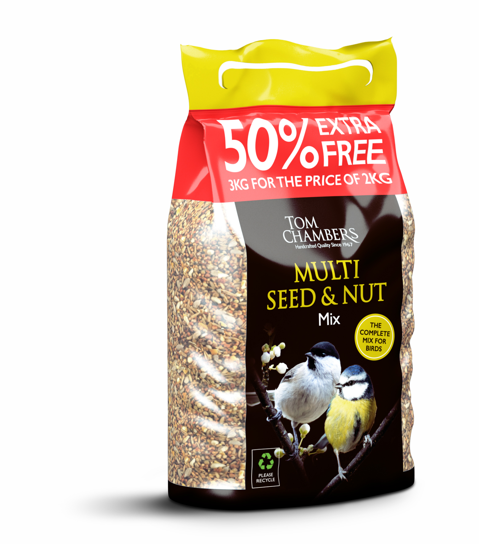 Tom chambers Multi Seed & Nut Mix - 50% FOC - 3kg