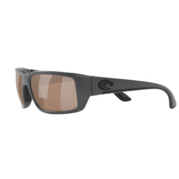 Costa Sunglasses, Fantail, Matte Grey, Copper Silver Mirror, 580G