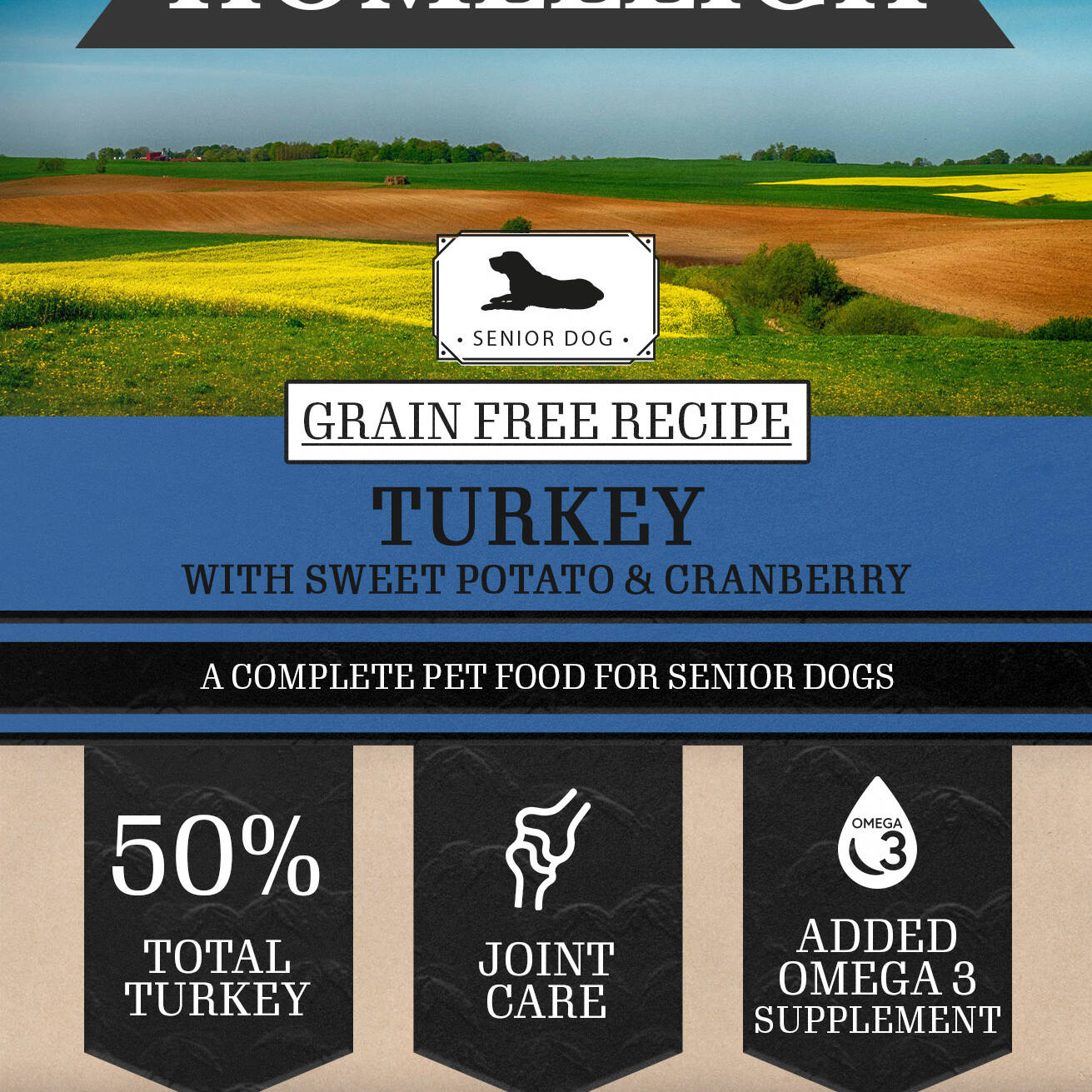 Grain Free Senior Dog Turkey 2kg