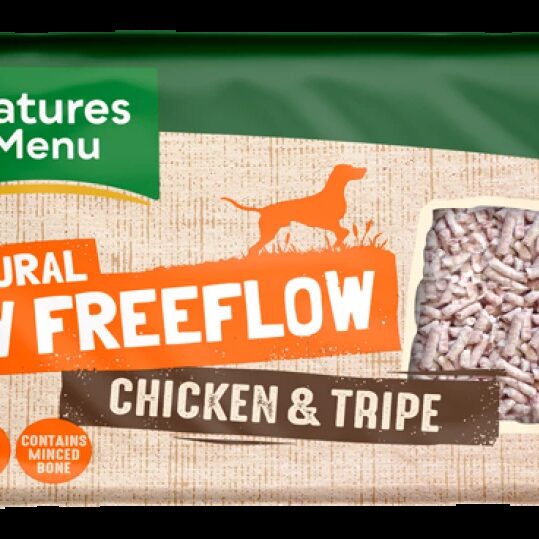Natures Menu Dog Raw Frozen Free Flow Chicken & Tripe 2kg