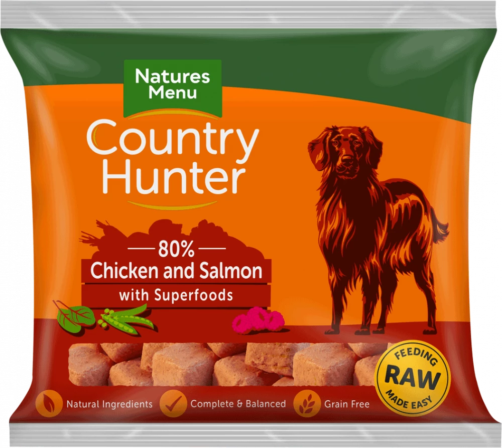 Natures Menu Country Hunter Chicken & Salmon Nuggets 1kg