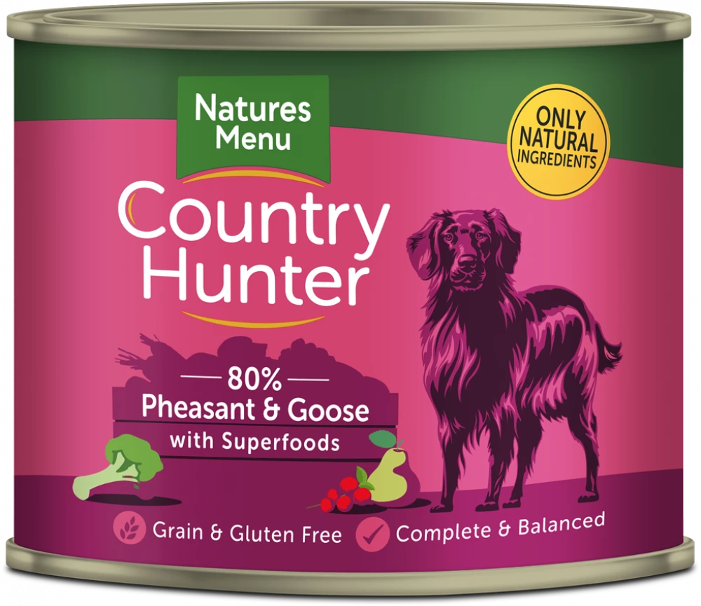 Country Hunter Dog Pheasant And Goose 600G