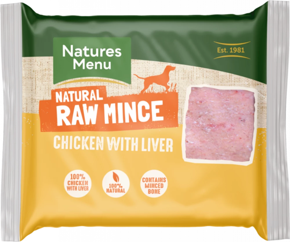 Natures Menu Chicken & Liver 400g • Homeleigh Garden Centres