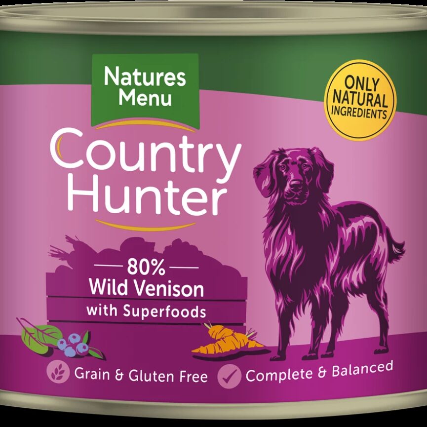 Country Hunter Dog Venison & Blueberry 600G