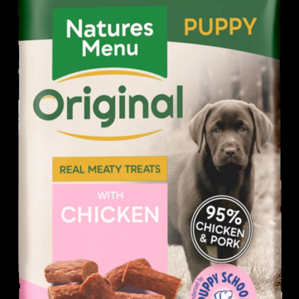 Nature's Menu Puppy Treats Chicken & Pork 60g