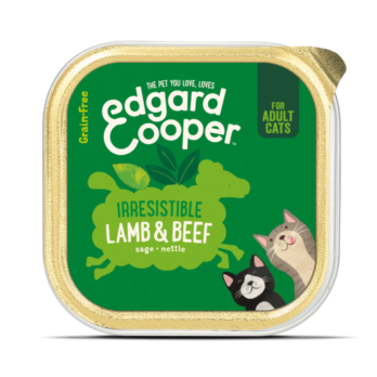 Edgard Cooper Cat Adult Wet Beef and Lamb 85g