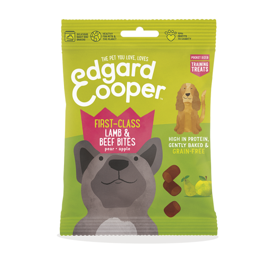 Edgar & Cooper Dog Bites Lamb/Beef 50g