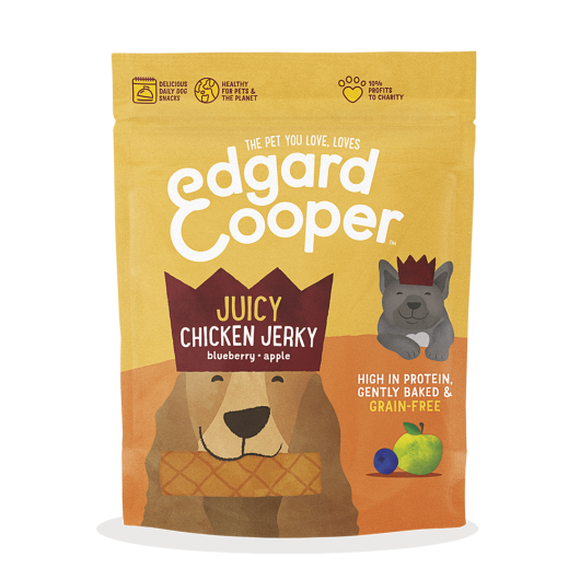 Edgar & Cooper Dog Jerky Chicken 150g