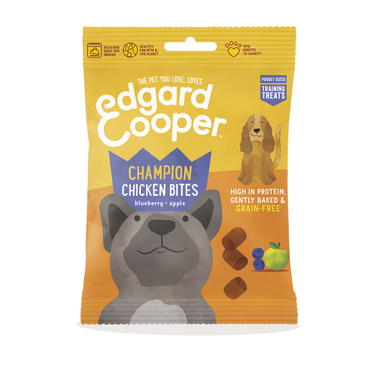 Edgar & Cooper Dog Bites Chicken 50g