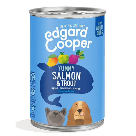 Edgar & Cooper Dog Tin Salmon/Trout 400g