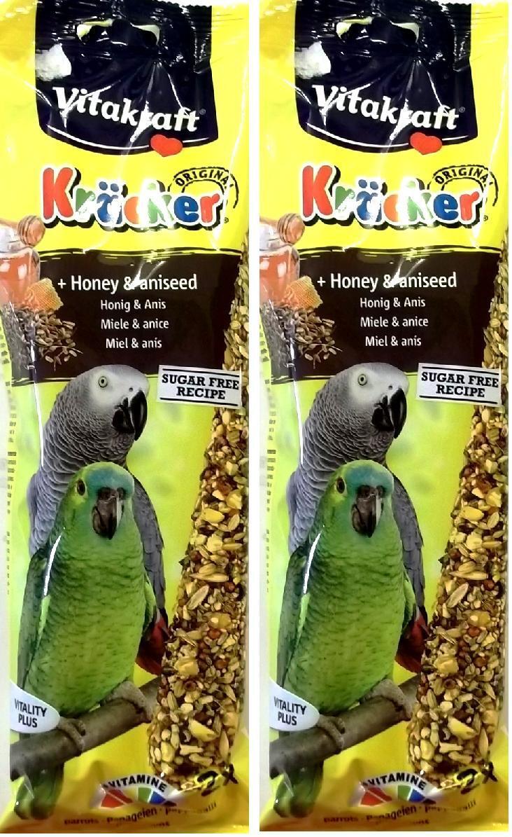 Parrot Kracker, Honey-Aniseed 2pk