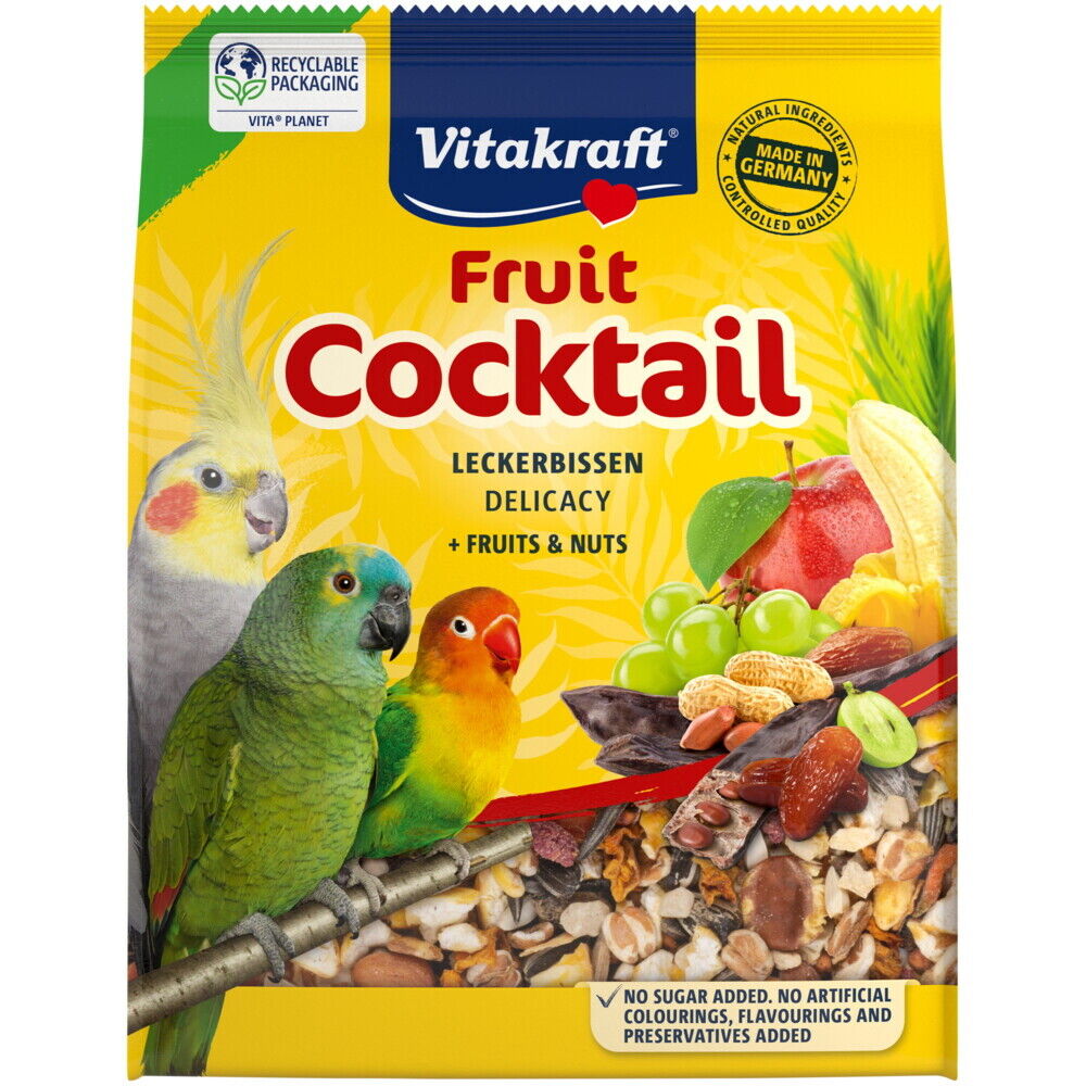 Vitakraft Fruit Cocktail - Fruit and Nuts 250g