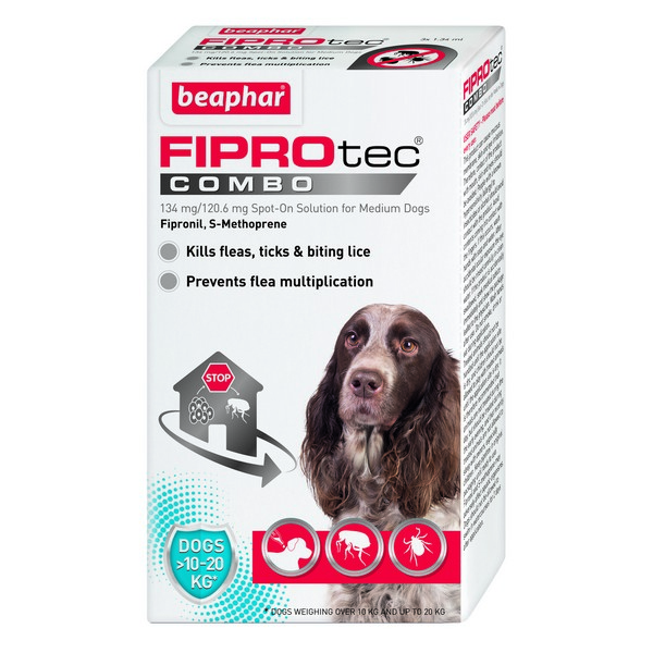 FIPROtec Combo Medium Dog x 3