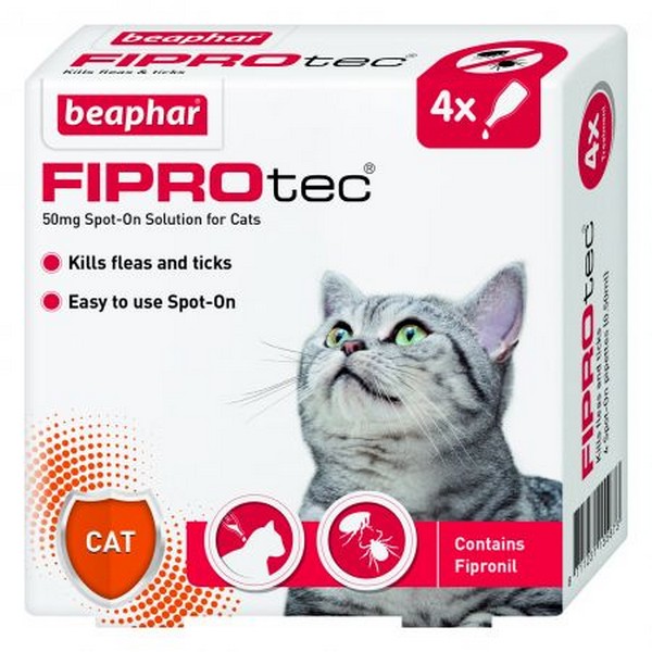 Fiprotec Spot On Cat 50Mgx4