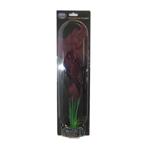 Betta Choice 40cm Silk Dark Purple Plant