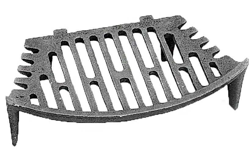 Manor curved grate