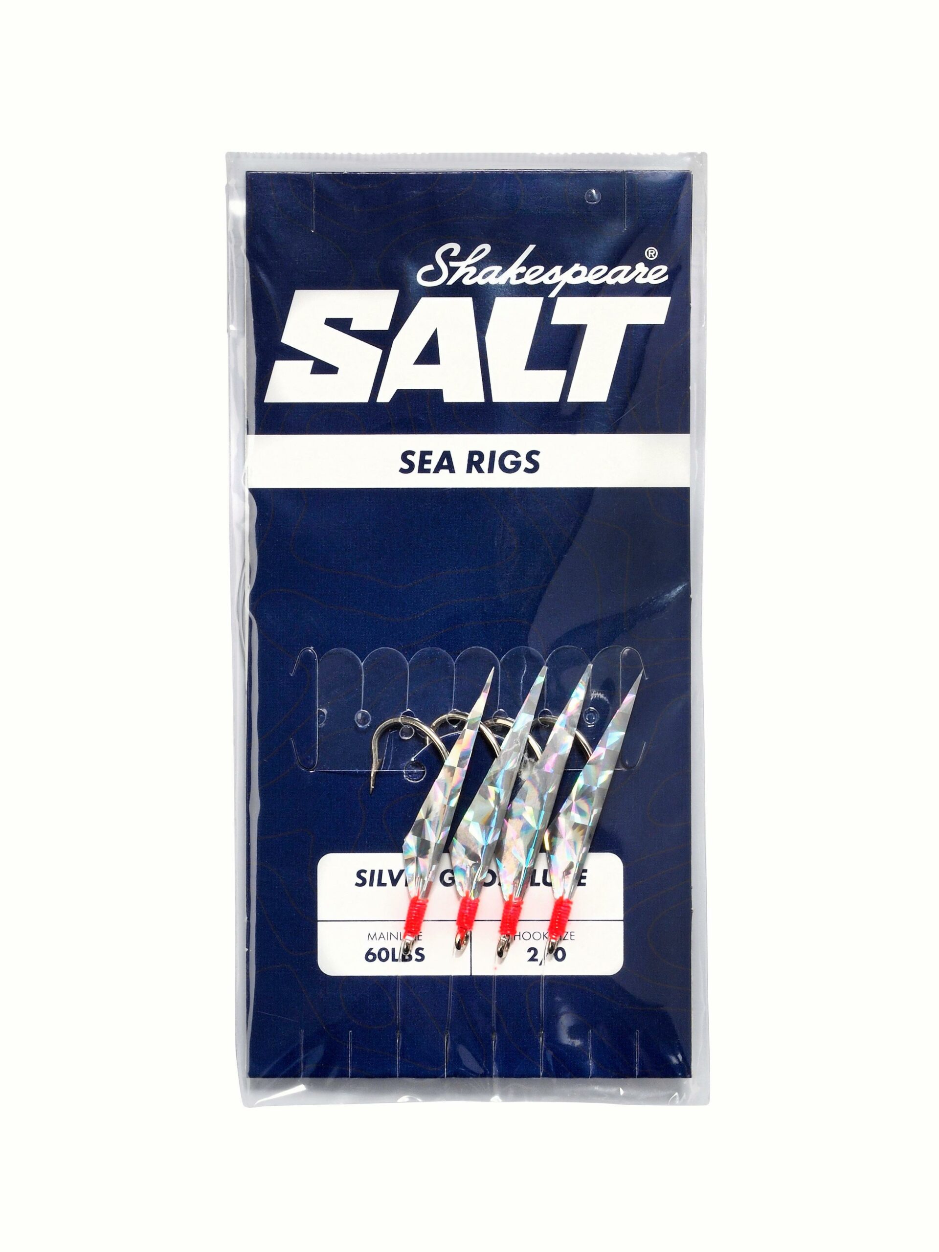 Shakespeare Salt Rig Silver Ghost Lure 2/0